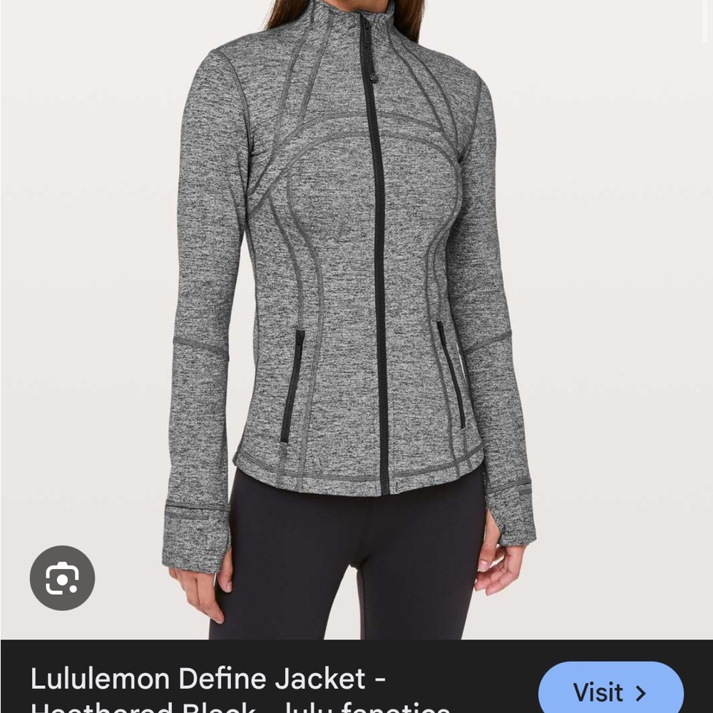 lululemon athletica Women's Gray Utility Jacket
